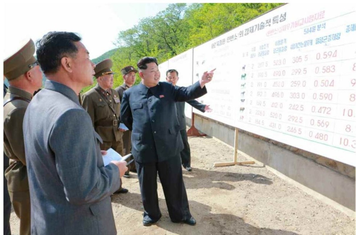 Hinh anh lanh dao Kim Jong-un thi sat trai chan nuoi-Hinh-8